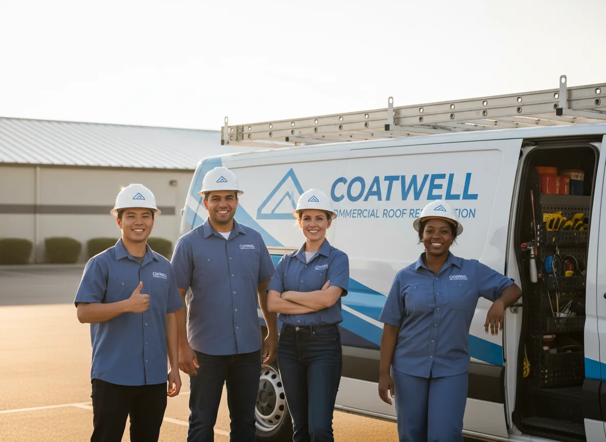 Commercial roof coating company in Fork, SC